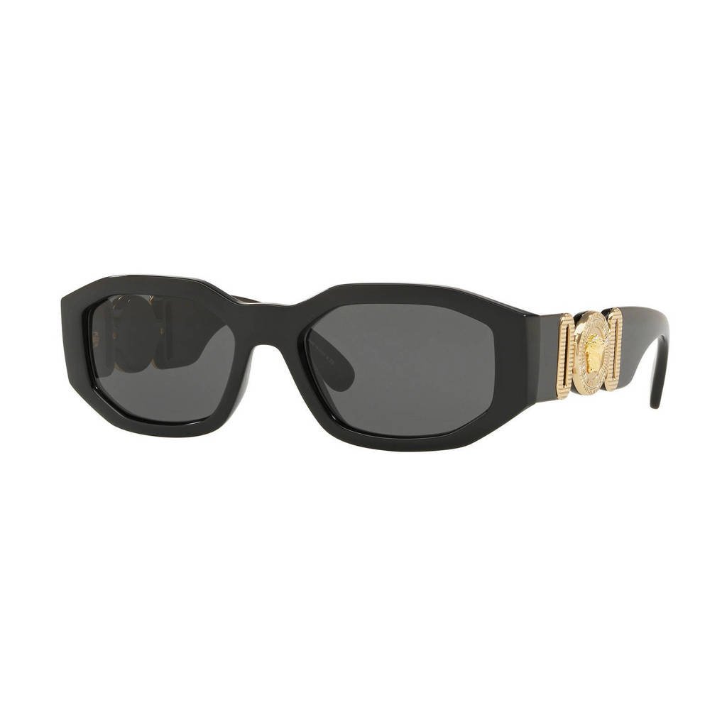 een beetje breuk ongebruikt Versace zonnebril 0VE4361 zwart | wehkamp