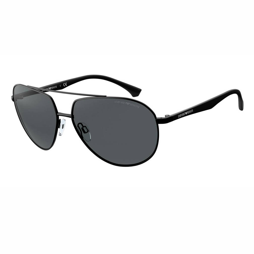 Emporio Armani zonnebril 0EA2096 mat zwart