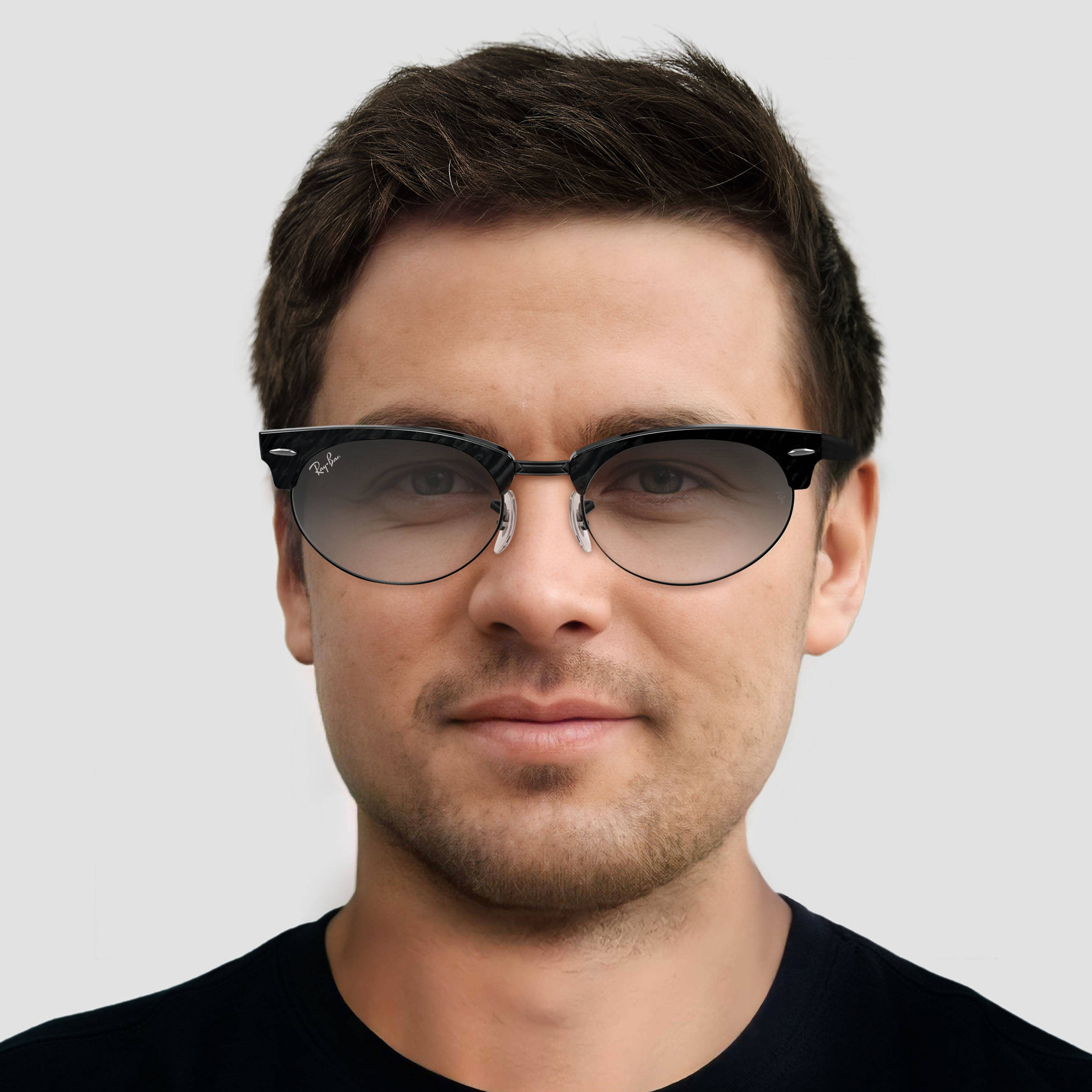 Ray-Ban zonnebril Clubmaster Oval 0RB3946 zwart | wehkamp