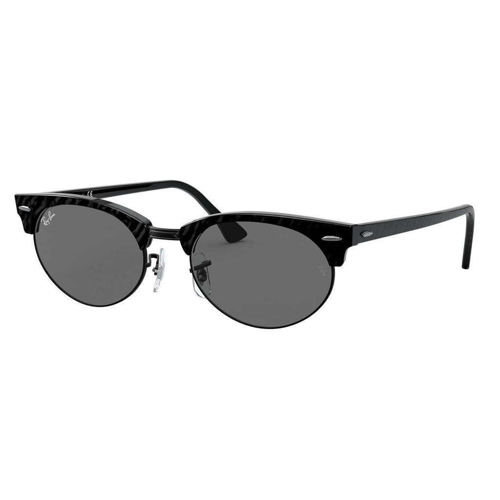Ray-Ban zonnebril Clubmaster Oval 0RB3946 zwart