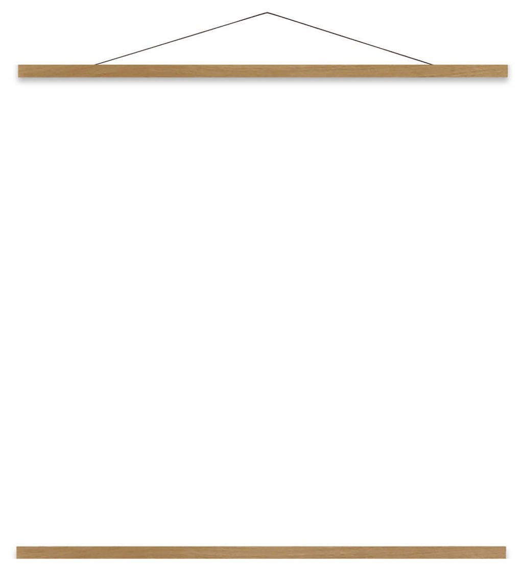 The Dybdahl Co poster hanger (31 cm), Eiken