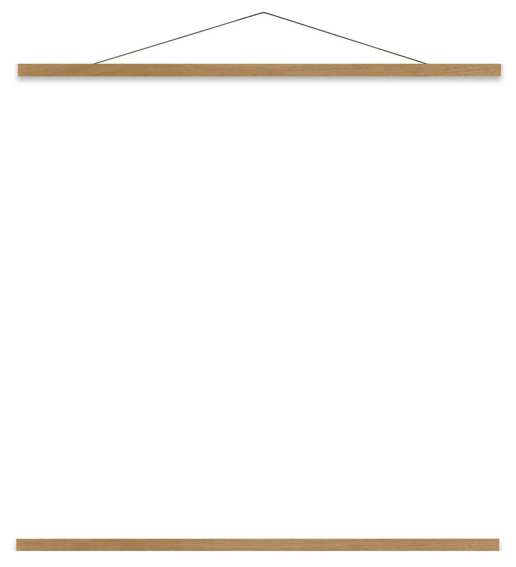 The Dybdahl Co poster hanger (41 cm), Eiken