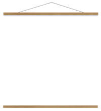 The Dybdahl Co poster hanger  (41 cm), Eiken