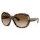 Ray-Ban zonnebril Jackie met tortoise print bruin