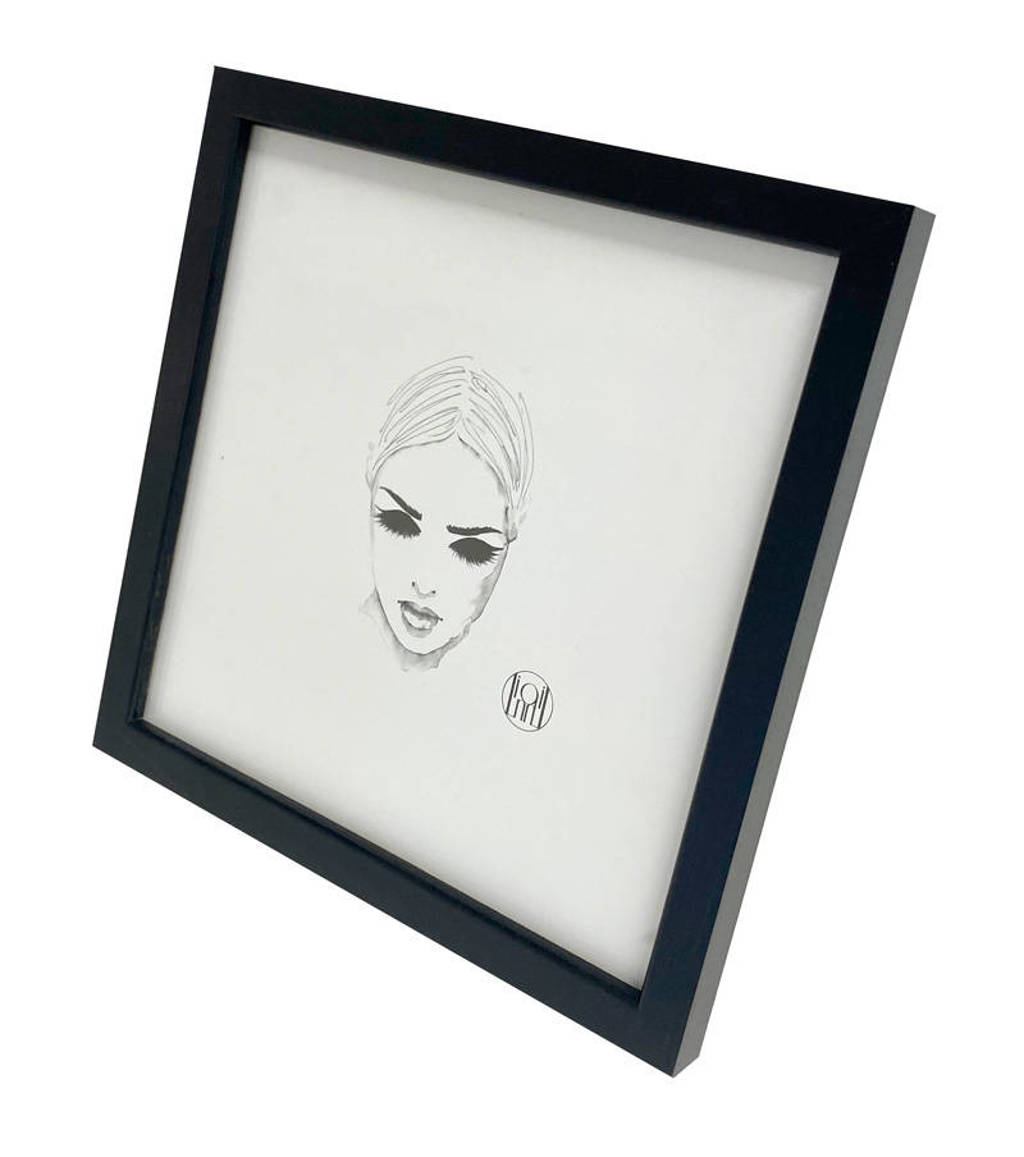 The Dybdahl Co lijst (15x15 cm), Zwart