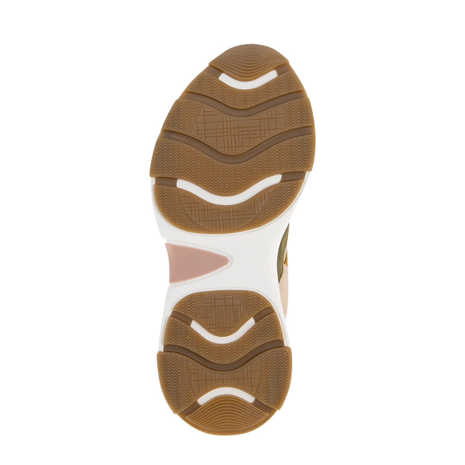 Oxmox suède chunky sneakers beige | wehkamp