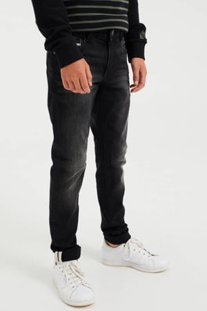 slim fit jeans black faded