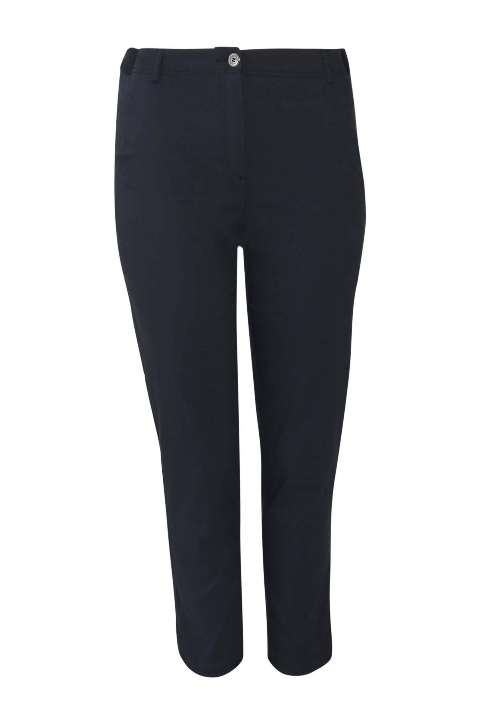 Paprika cropped slim fit broek donkerblauw online kopen