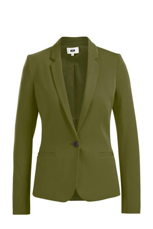 blazer olijfgroen
