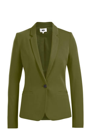 blazer olijfgroen