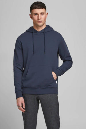 hoodie JJEBASIC donkerblauw