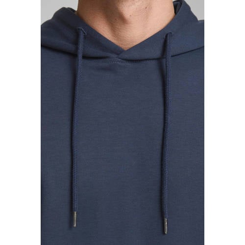 JACK & JONES ESSENTIALS hoodie JJEBASIC donkerblauw afbeelding