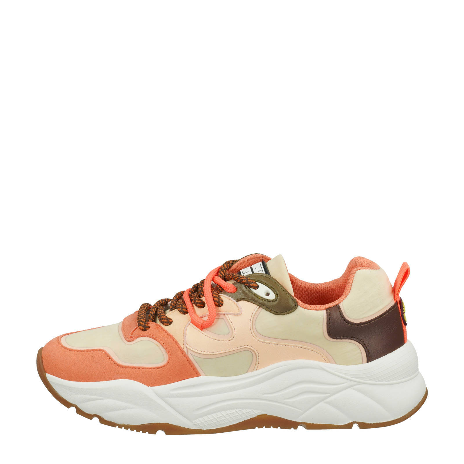 Scotch \u0026 Soda Celest chunky sneakers koraalrood/multi | wehkamp