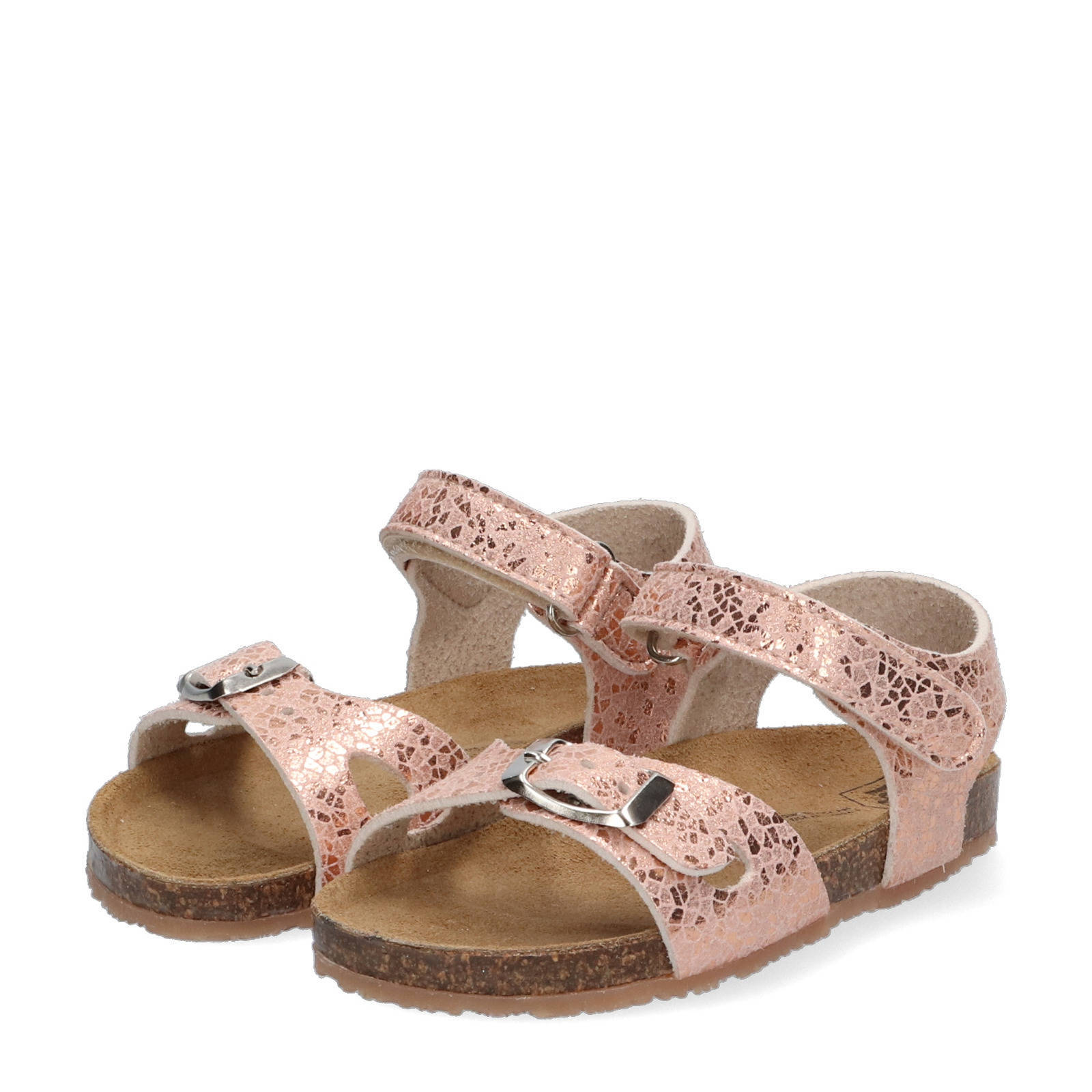 Est. 1842 sandalen met print roségoud | wehkamp