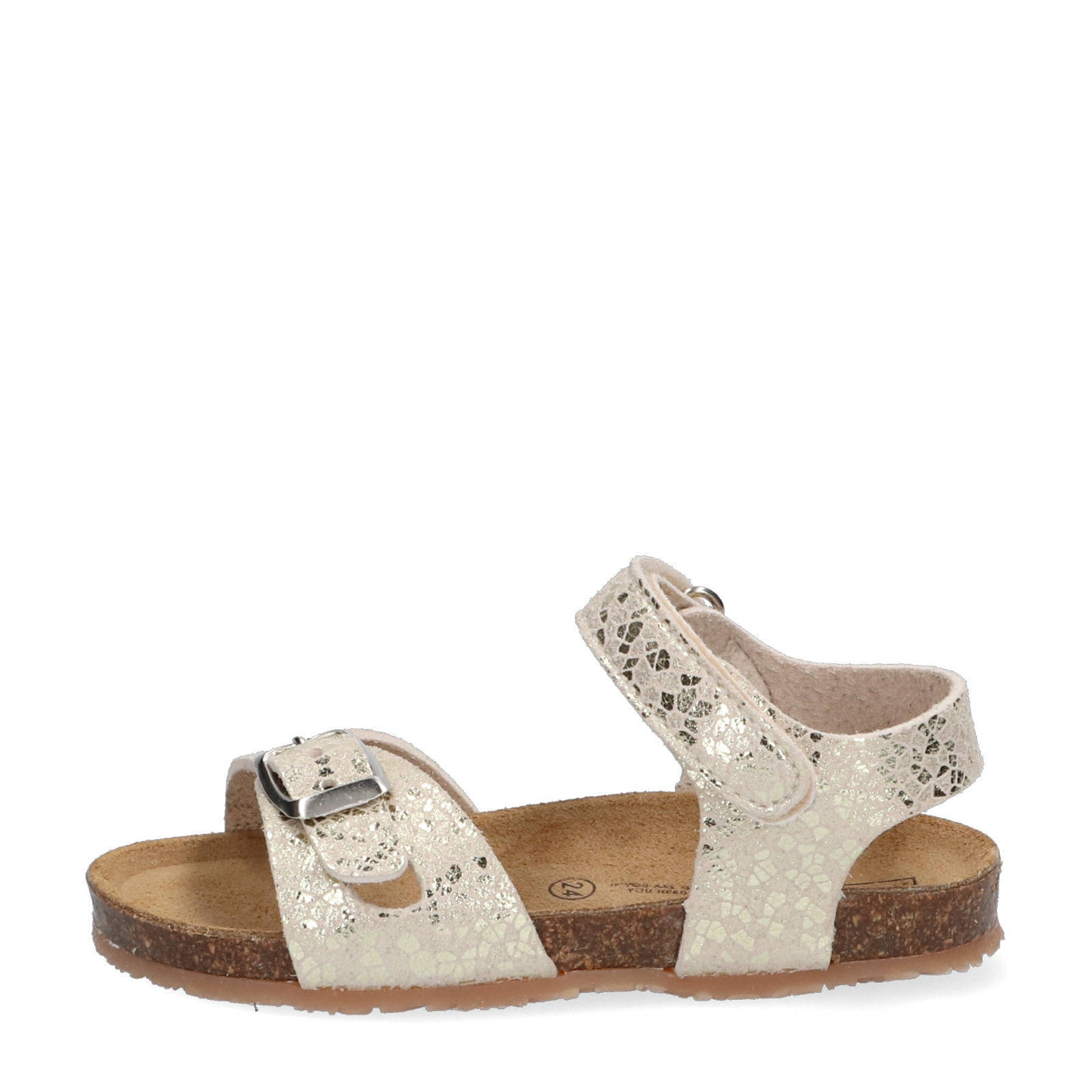 Est. 1842 sandalen met print goud | wehkamp