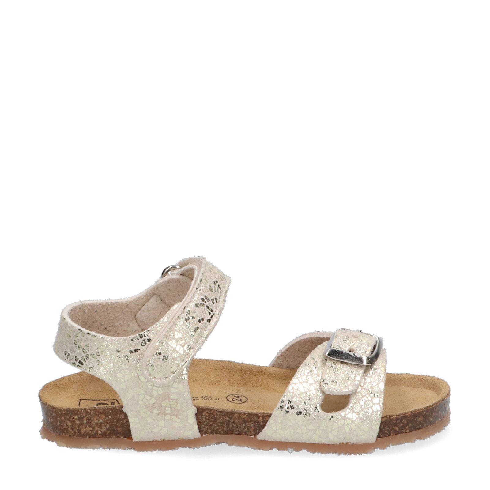 Est. 1842 sandalen met print goud | wehkamp