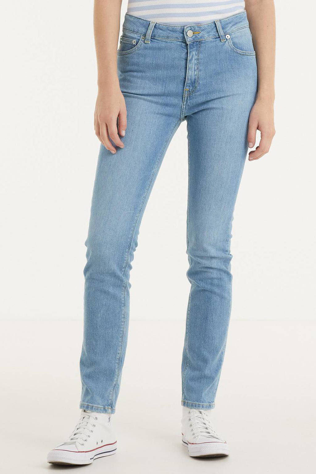 Mud Jeans high waist straight fit jeans Regular Swan heavy stone