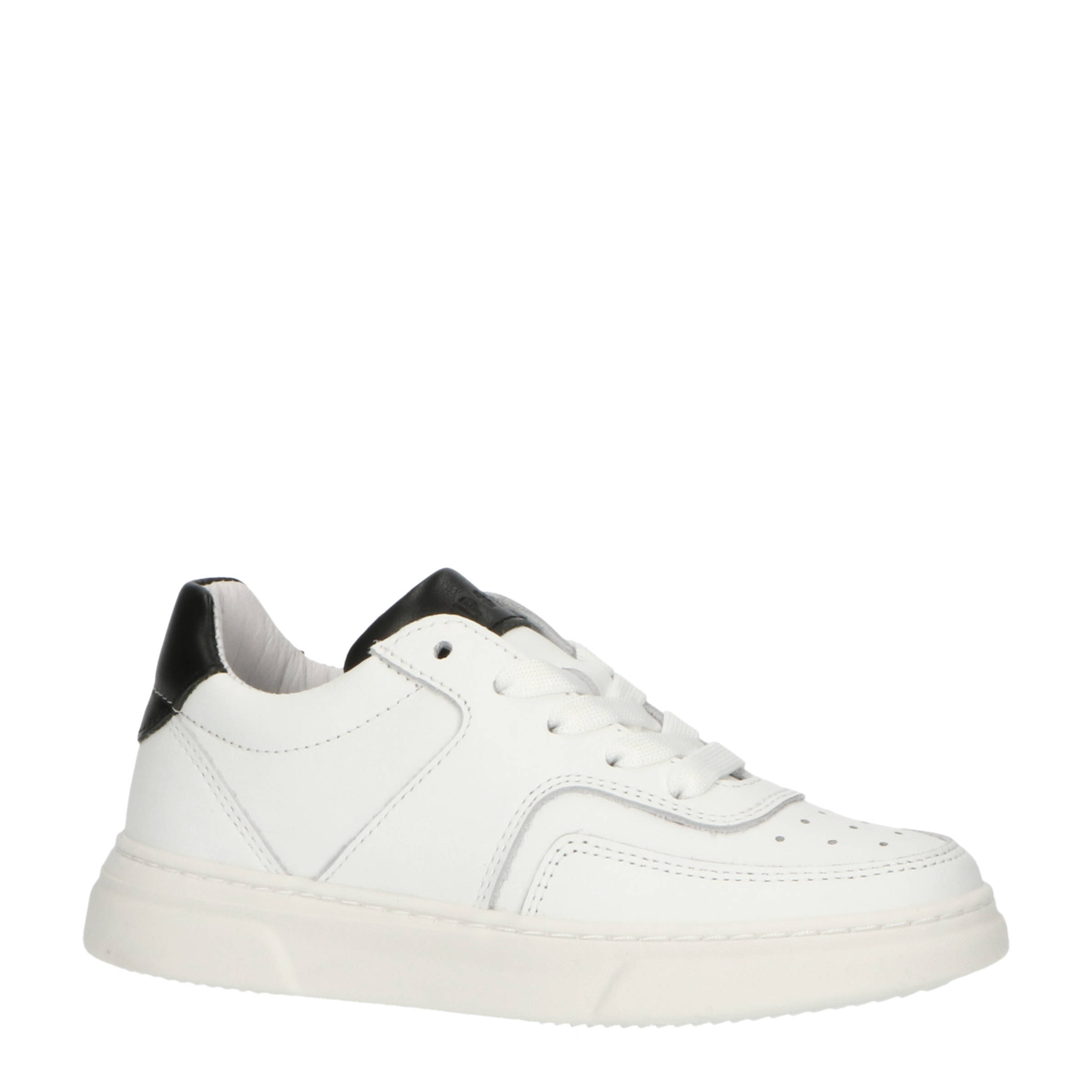 Hip H1706 leren sneakers wit/zwart | wehkamp