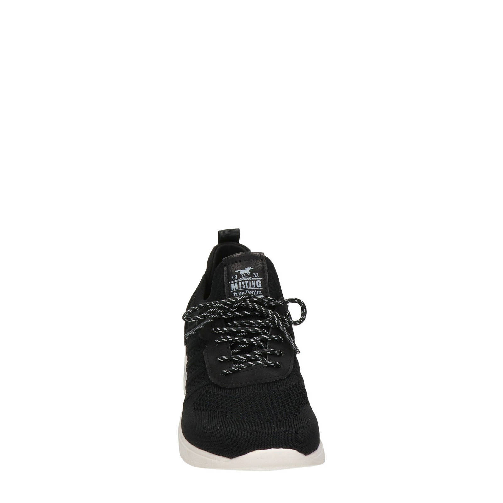 Mustang sneakers zwart | wehkamp