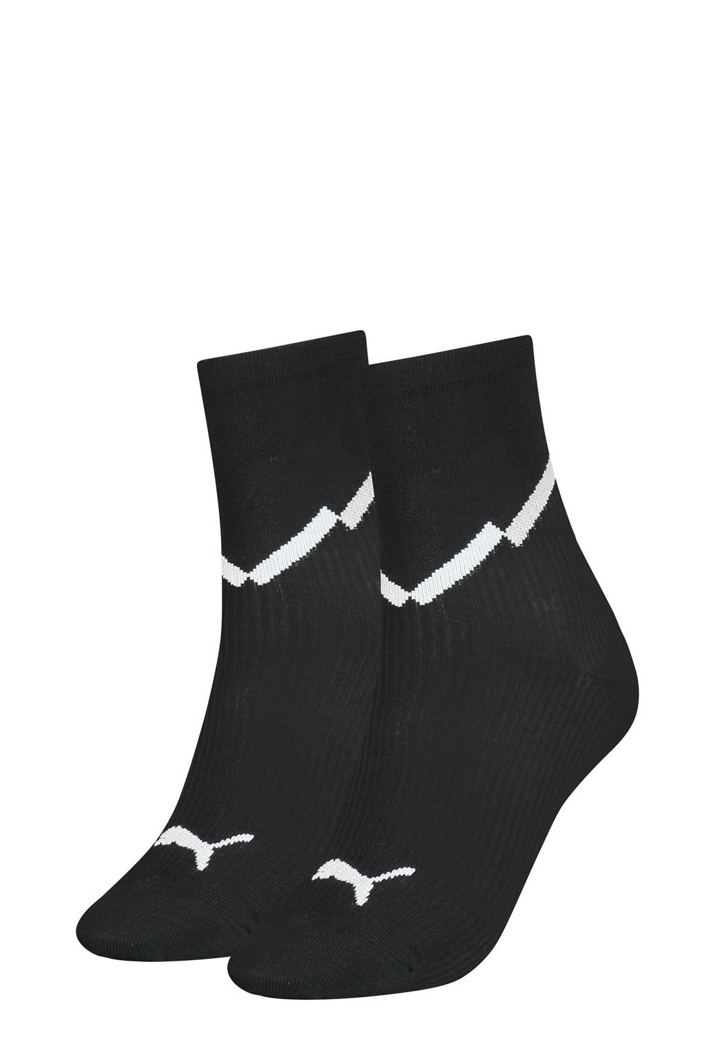 Puma sokken - set van 2 zwart, Zwart