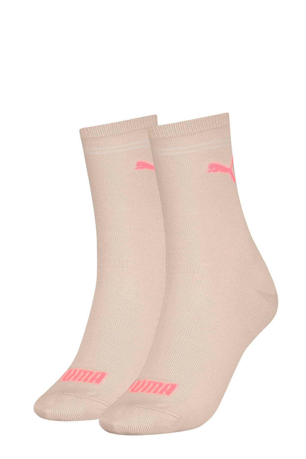 Puma sokken - set van 2 lichtroze, Lichtroze