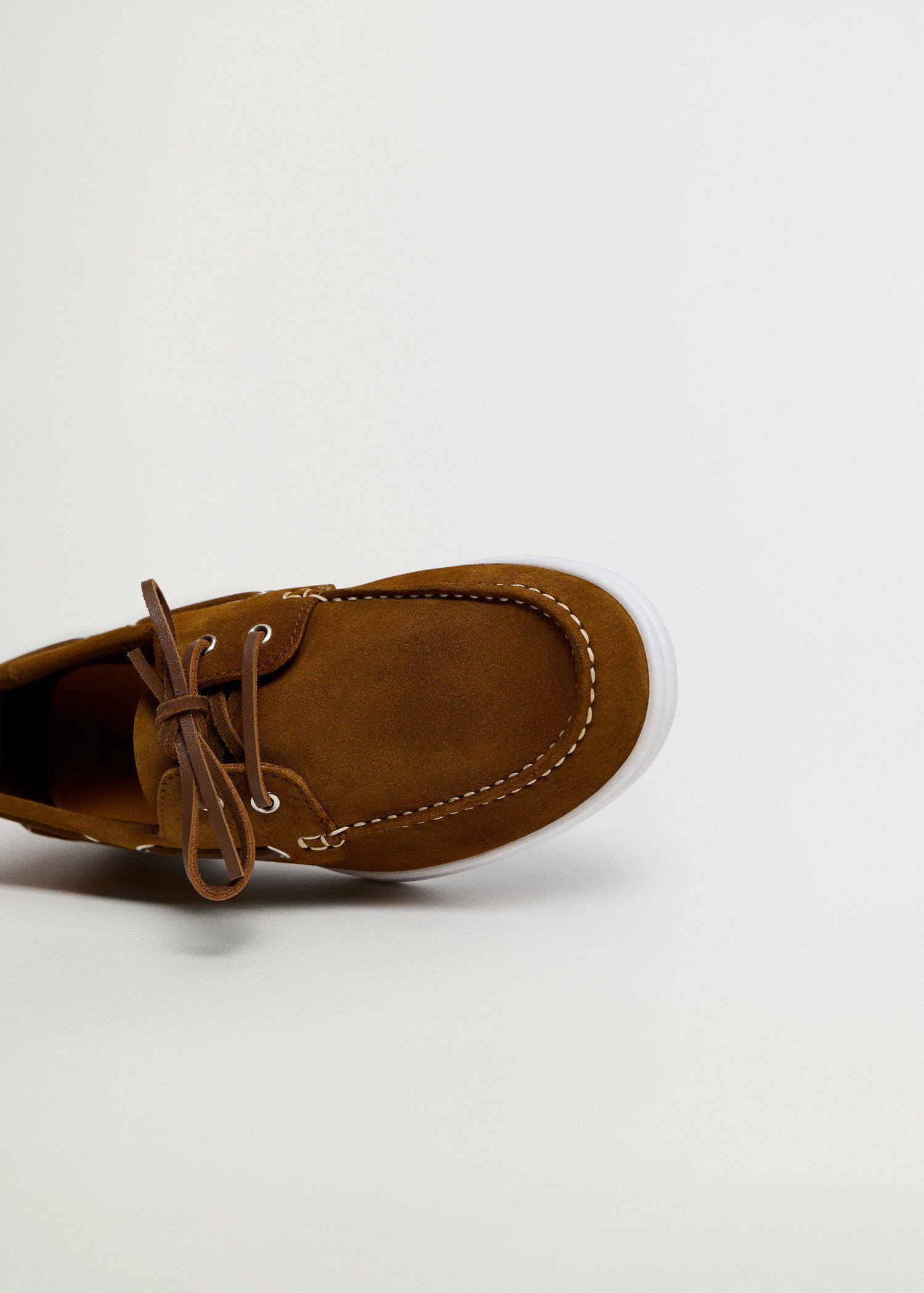 Mango Man suède bootschoenen bruin | wehkamp