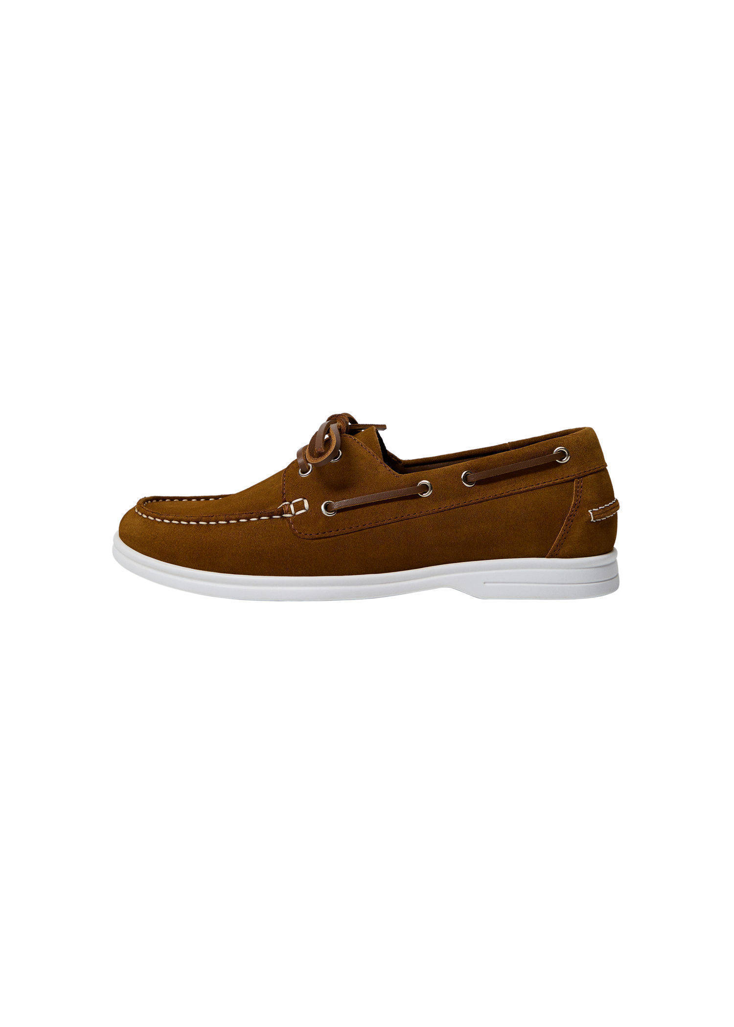 Mango Man suède bootschoenen bruin | wehkamp