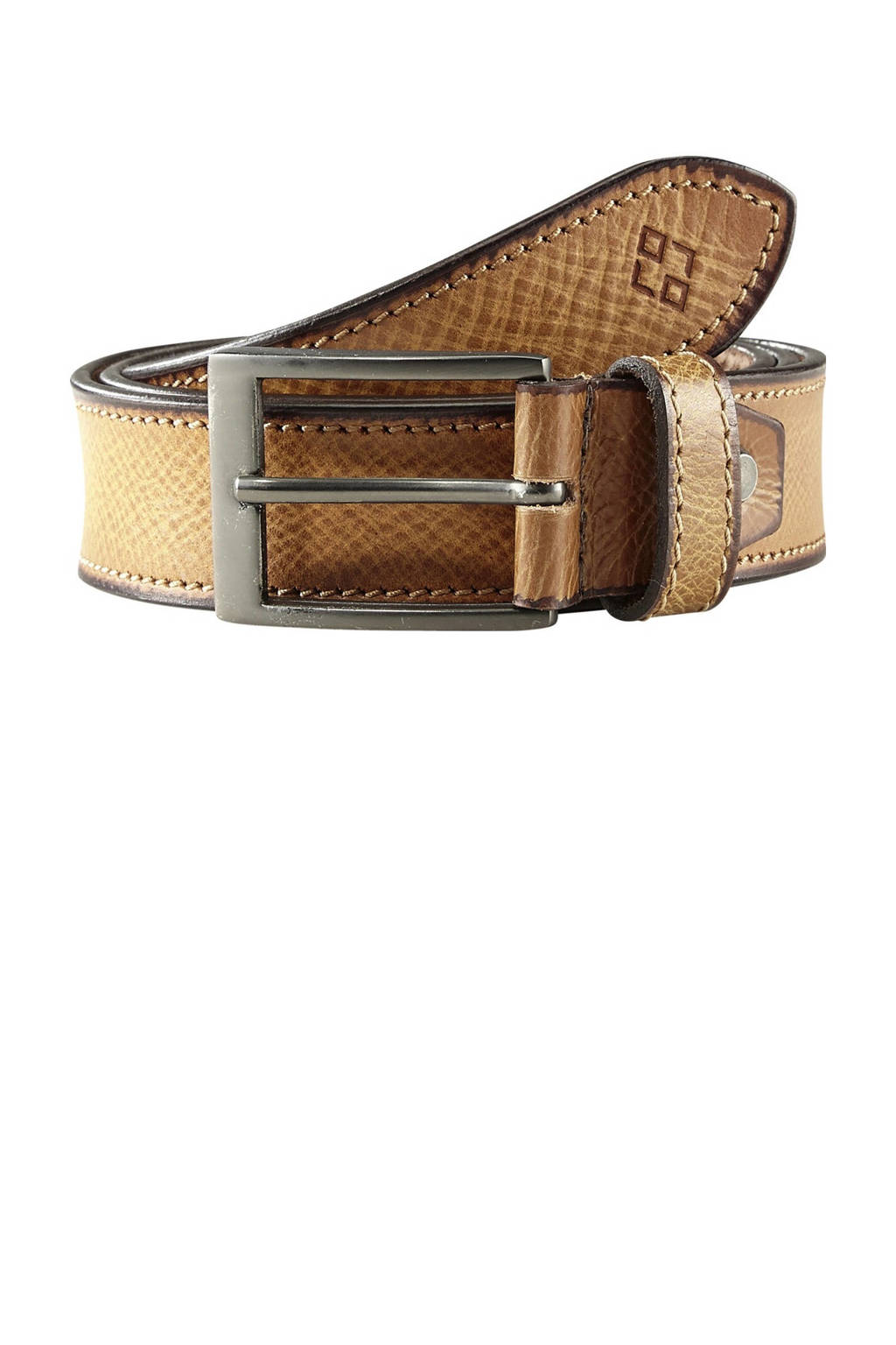 Charles Colby riem LORD ORSON Plus Size bruin, Bruin
