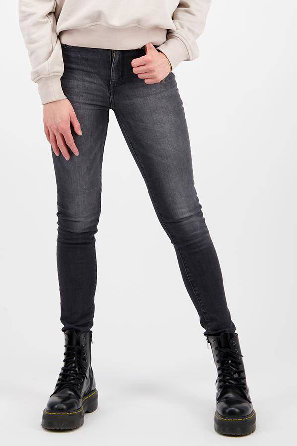 Raizzed high waist super skinny jeans Blossom dark grey stone | wehkamp