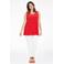 YOEK singlet van travelstof DOLCE rood
