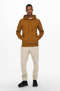 ONLY & SONS hoodie ONSCERES bruin