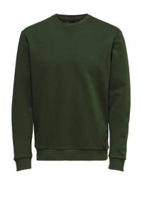 ONLY & SONS sweater ONSCERES donkergroen
