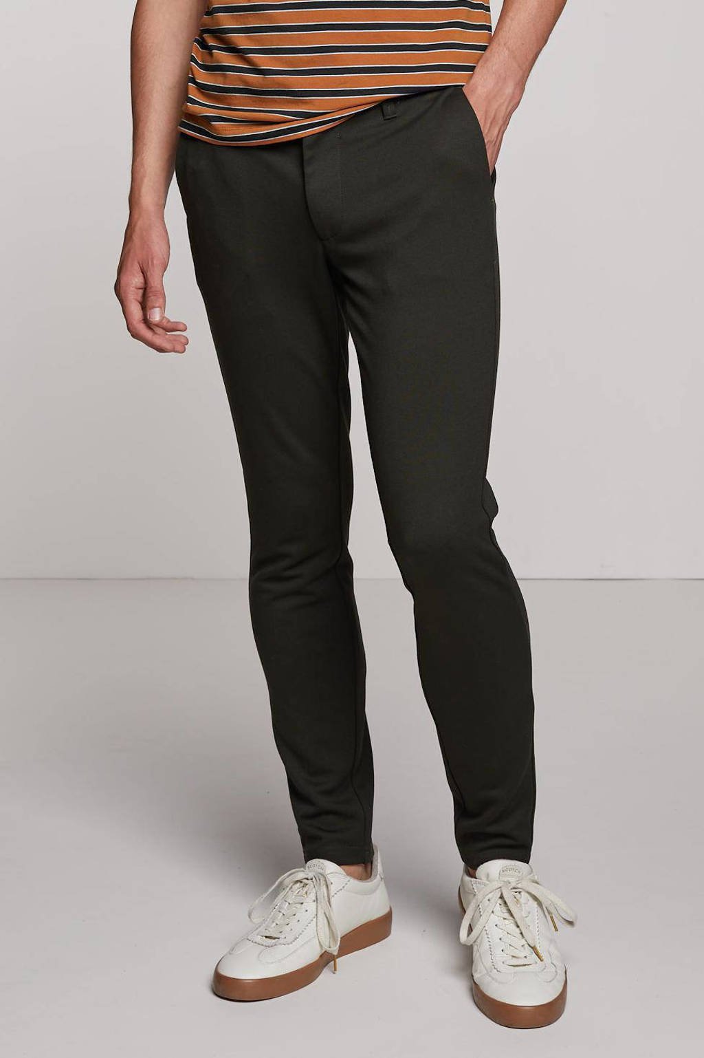 ONLY & SONS tapered fit broek ONSMARK rosin