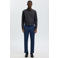 Selected slim fit overhemd SLHETHAN zwart