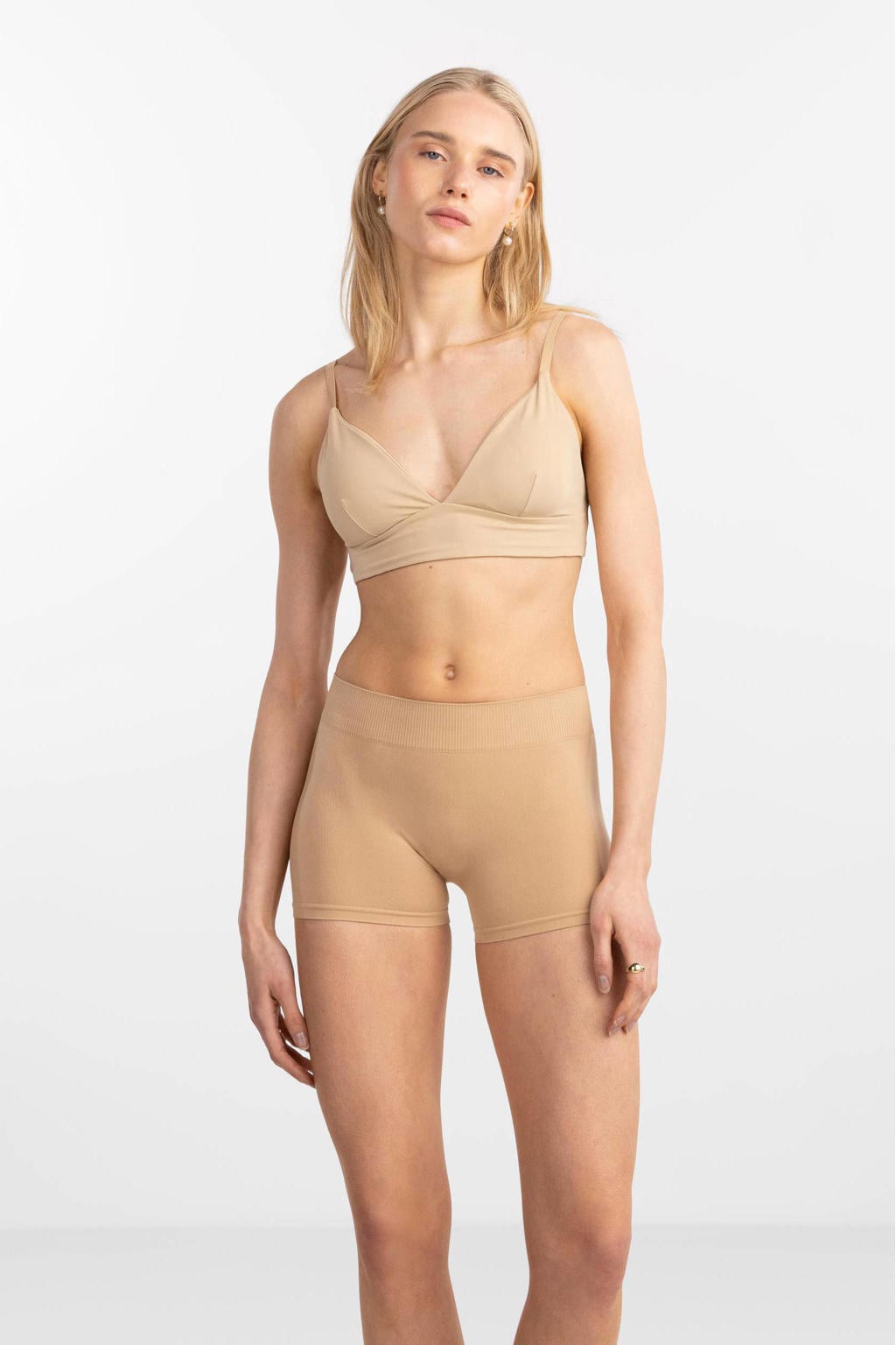PIECES boxershort PCLONDON beige