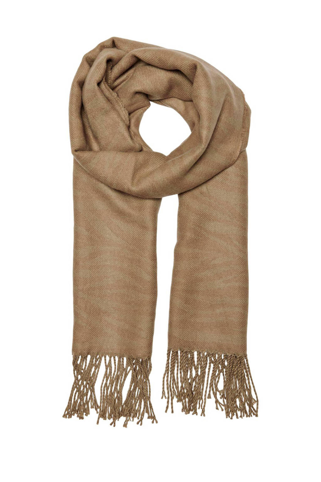 ONLY sjaal ONLANNALI met zebraprint bruin, Bruin
