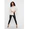 ONLY imitatieleren legging ONLJESSIE zwart
