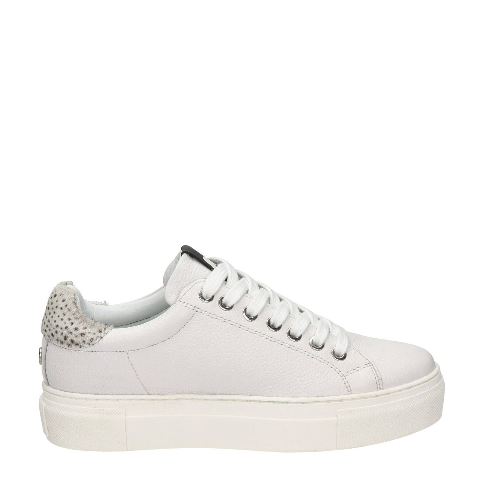 Maruti Ted leren plateau sneakers wit | wehkamp