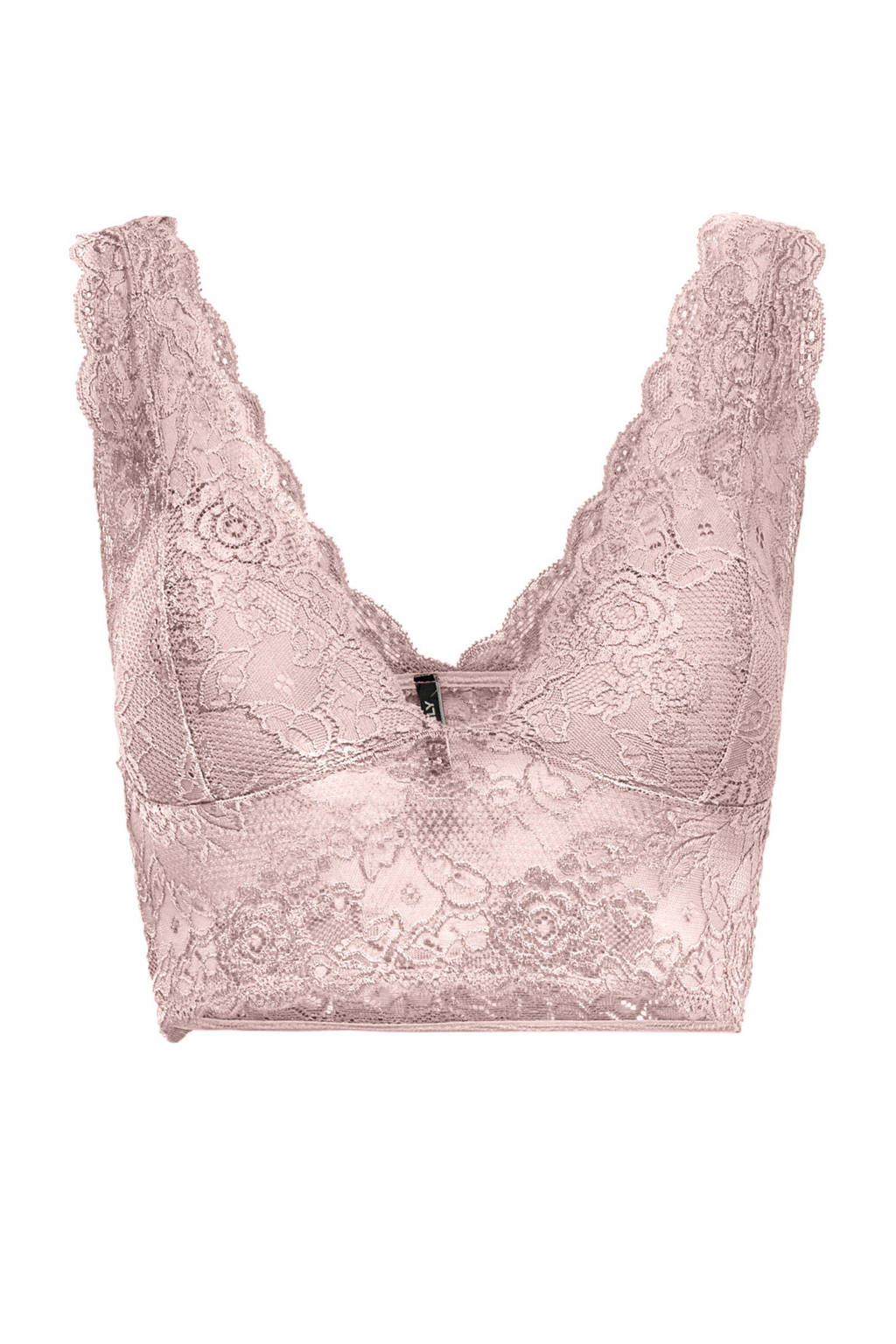 ONLY kanten bralette Chloe roze, Roze