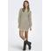 JDY gebreide jurk JDYWHITNEY beige
