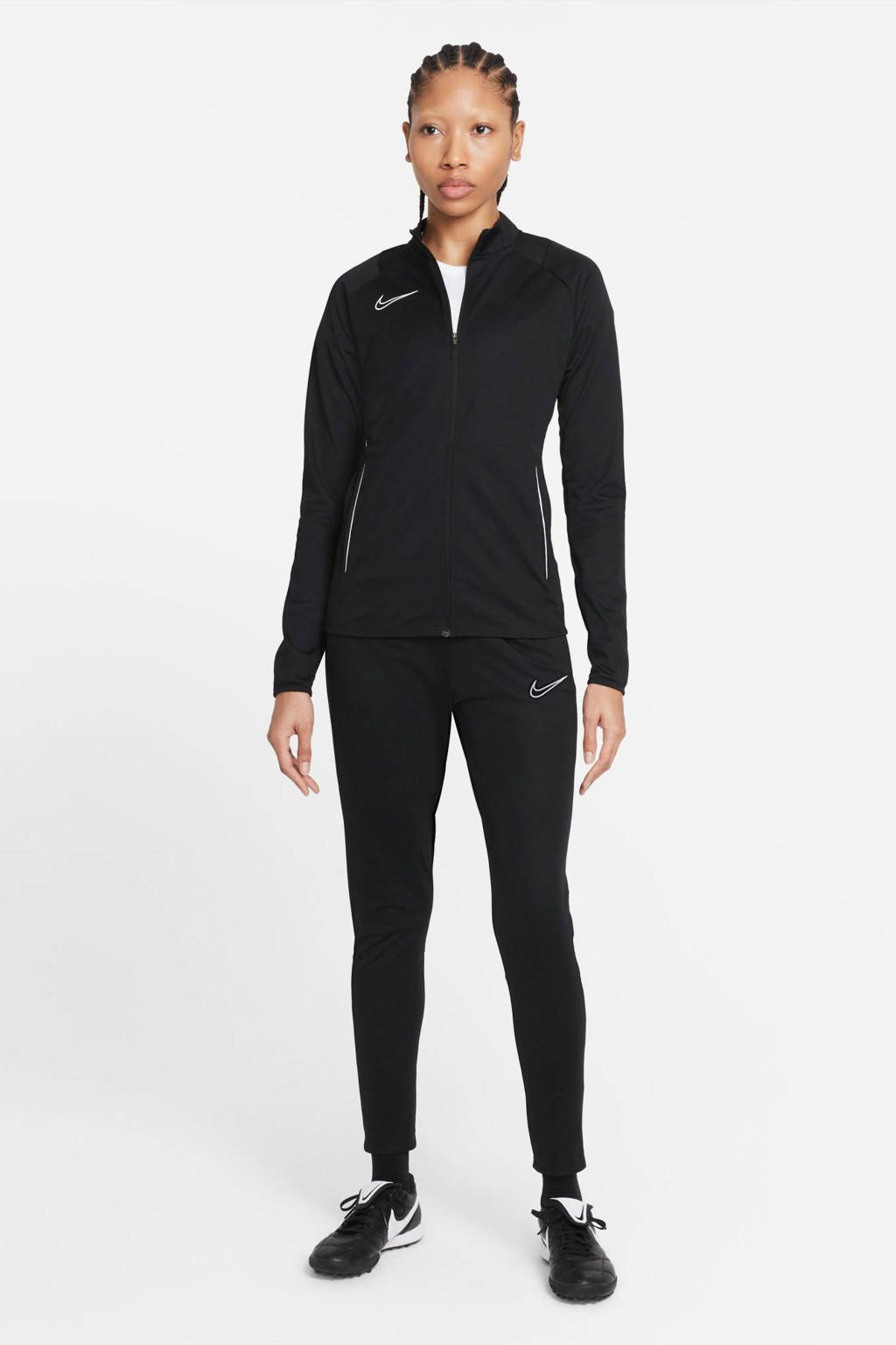 Serena Evenement Trouw Nike trainingspak zwart/wit | wehkamp