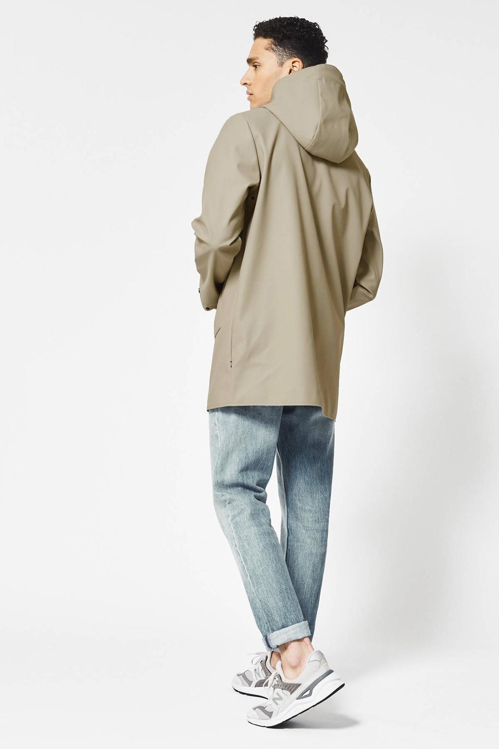 America Today straight fit regenjas Jace light khaki