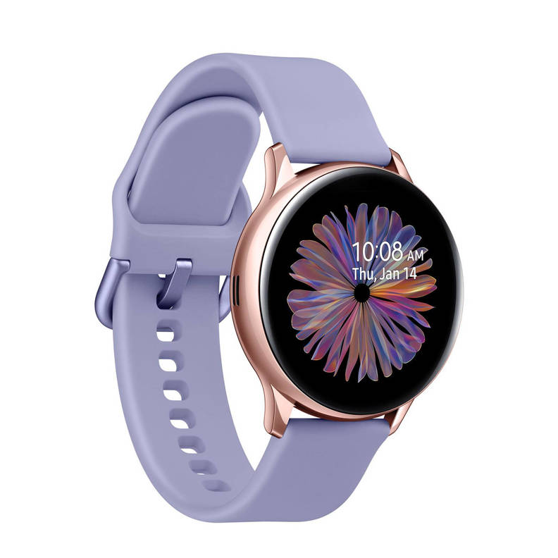 Samsung Galaxy Active 2 40 mm aluminium smartwatch (Violet) | wehkamp