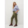 Mango Plus Size high waist mom broek kaki