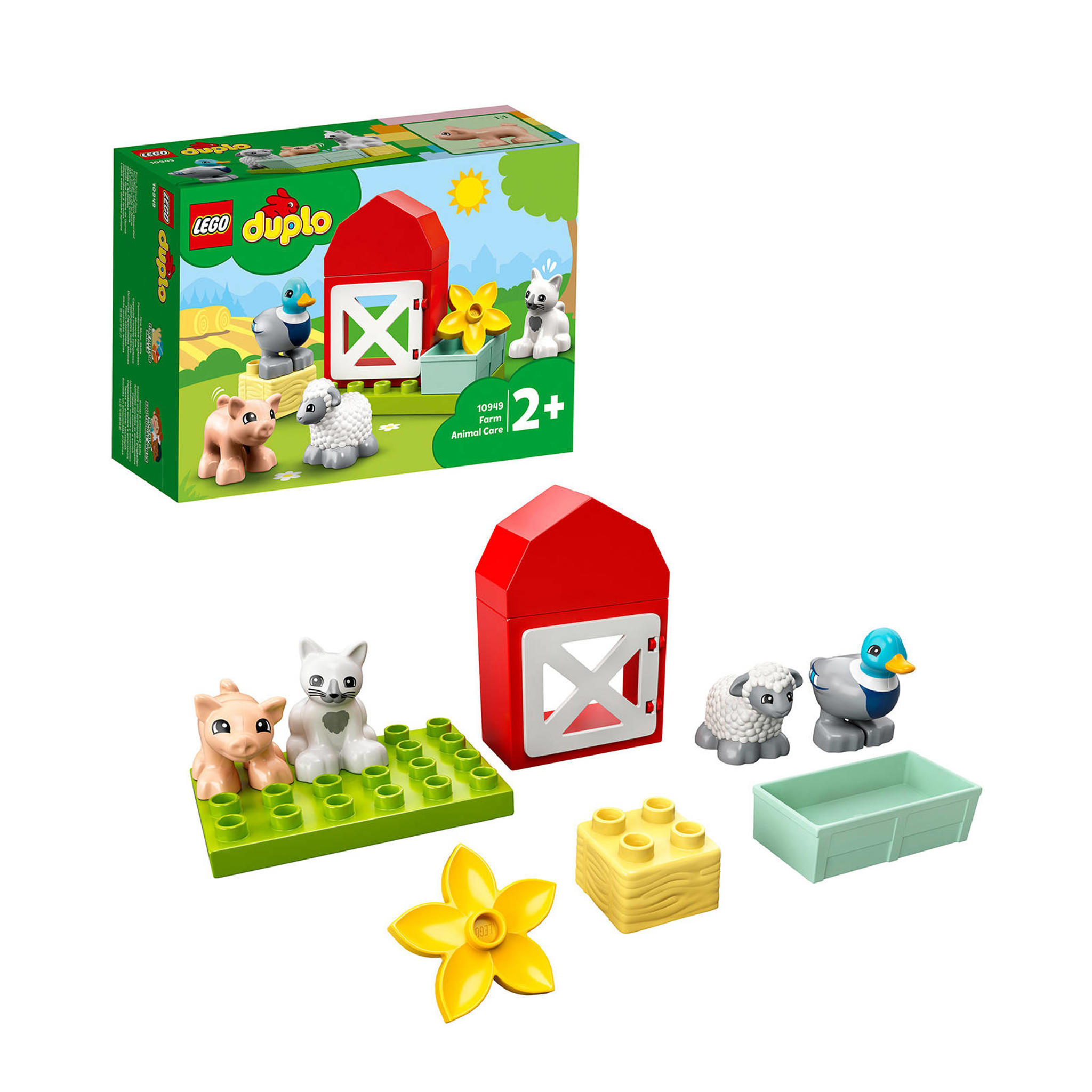 LEGO Duplo Boerderijdieren Verzorgen 10949 | wehkamp