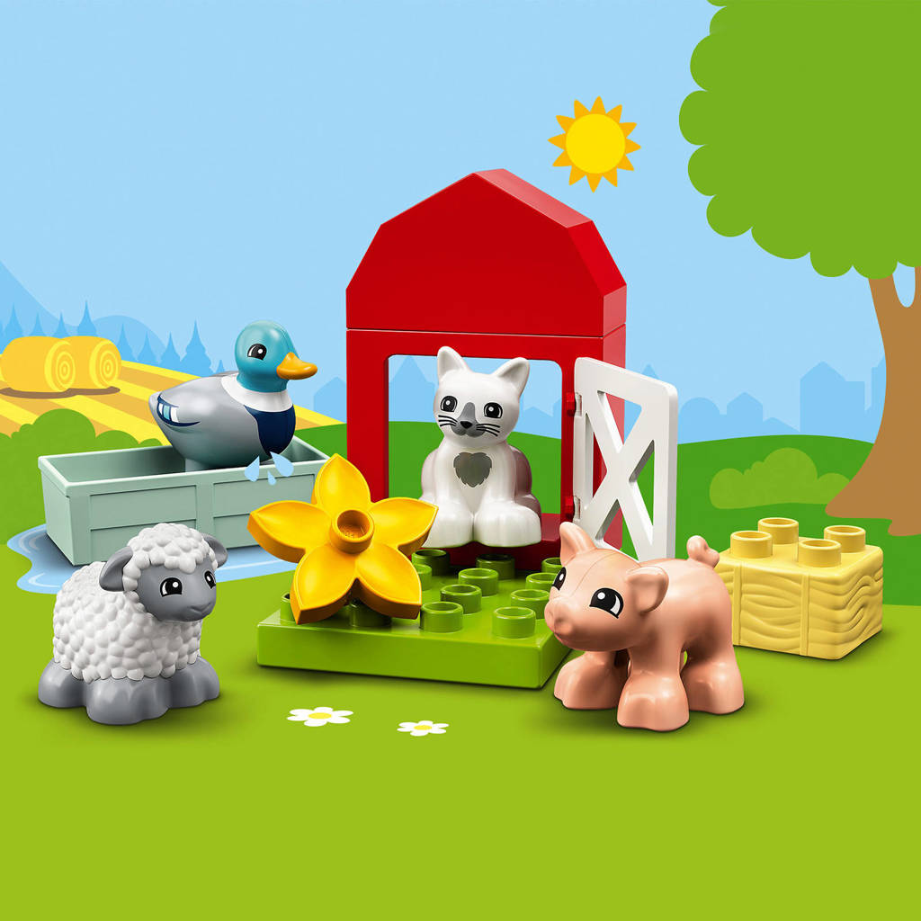 LEGO Duplo Boerderijdieren Verzorgen 10949 | wehkamp