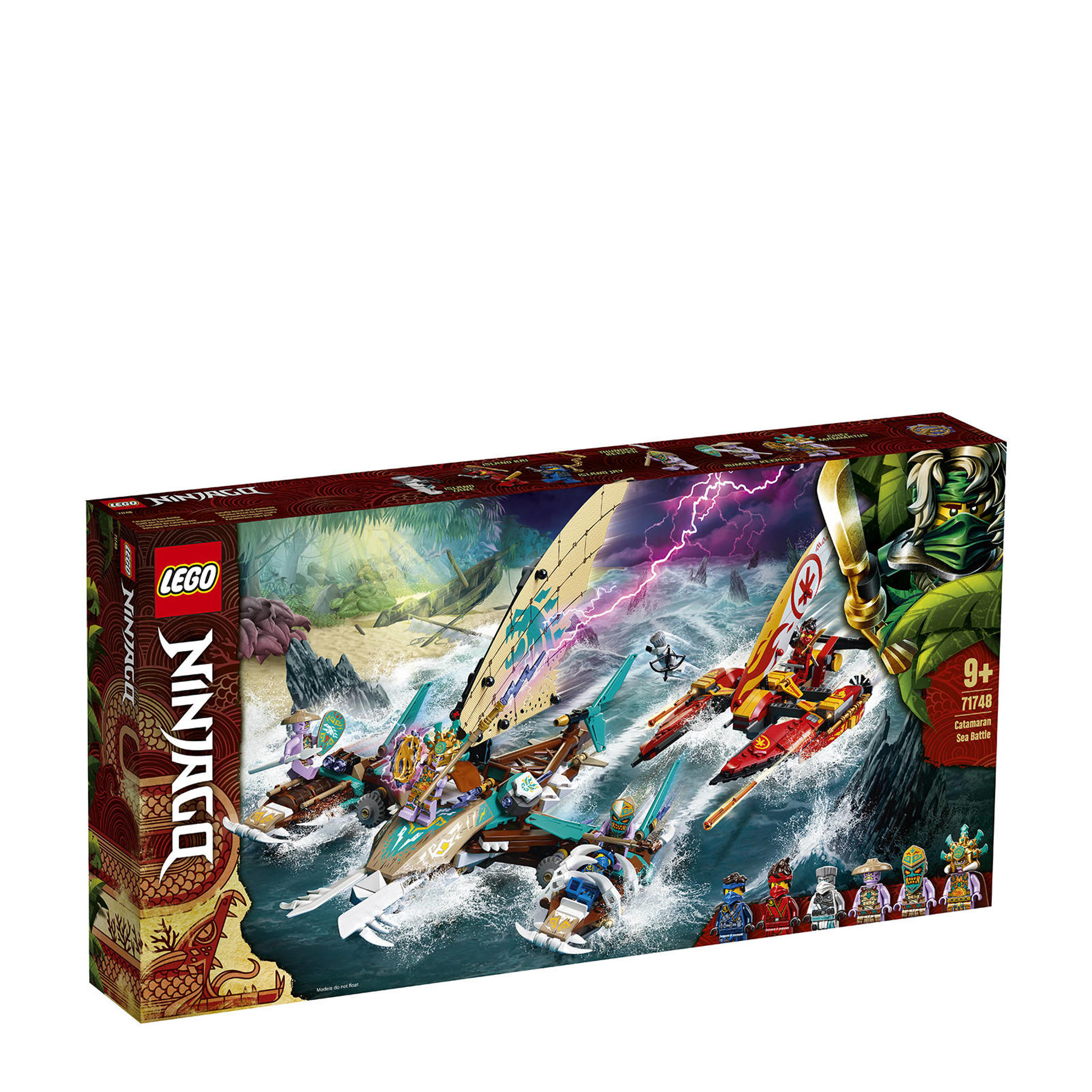 lego ninjago catamaran zeeslag 71748