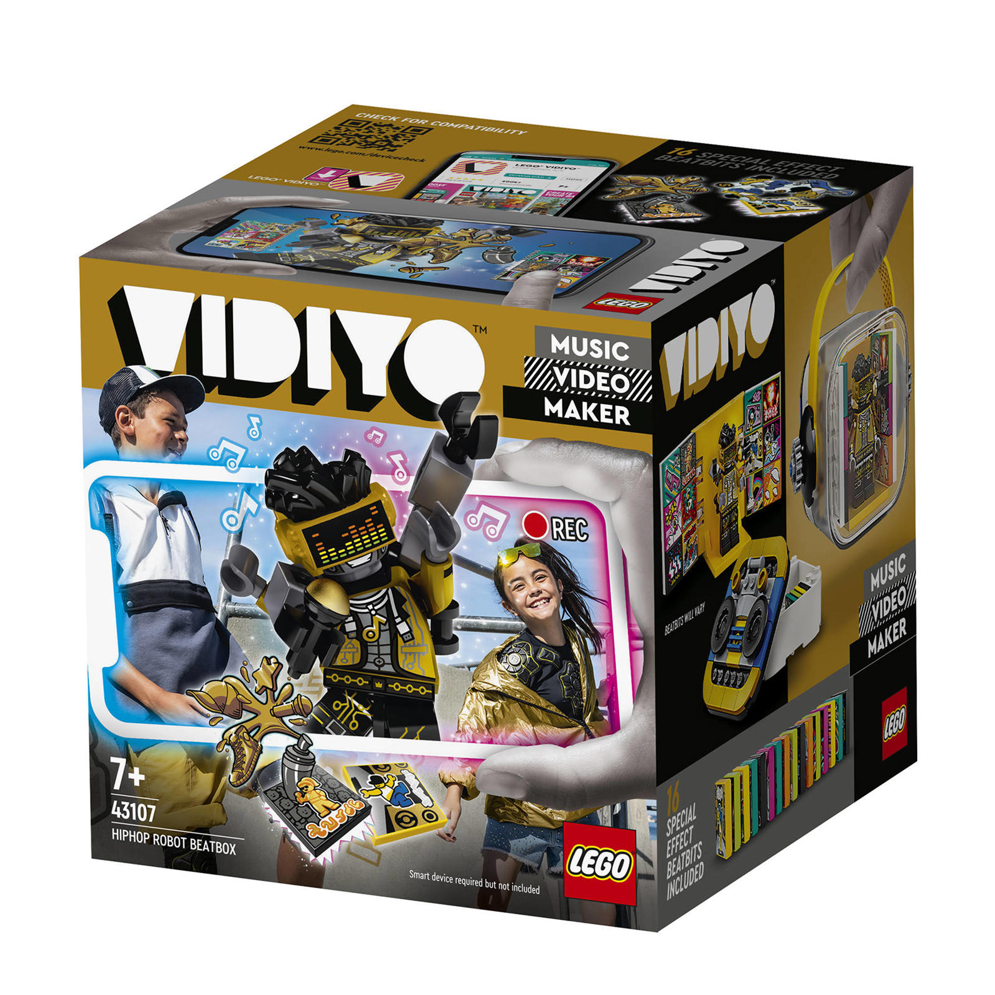 LEGO Vidiyo HipHop Robot BeatBox 43107 | wehkamp
