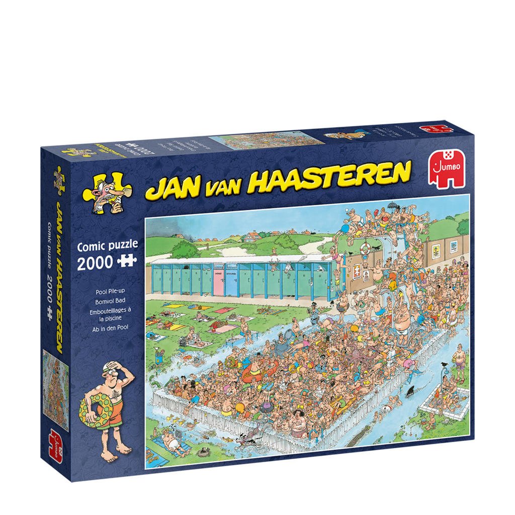 Jan van Haasteren Bomvol Bad  legpuzzel 2000 stukjes
