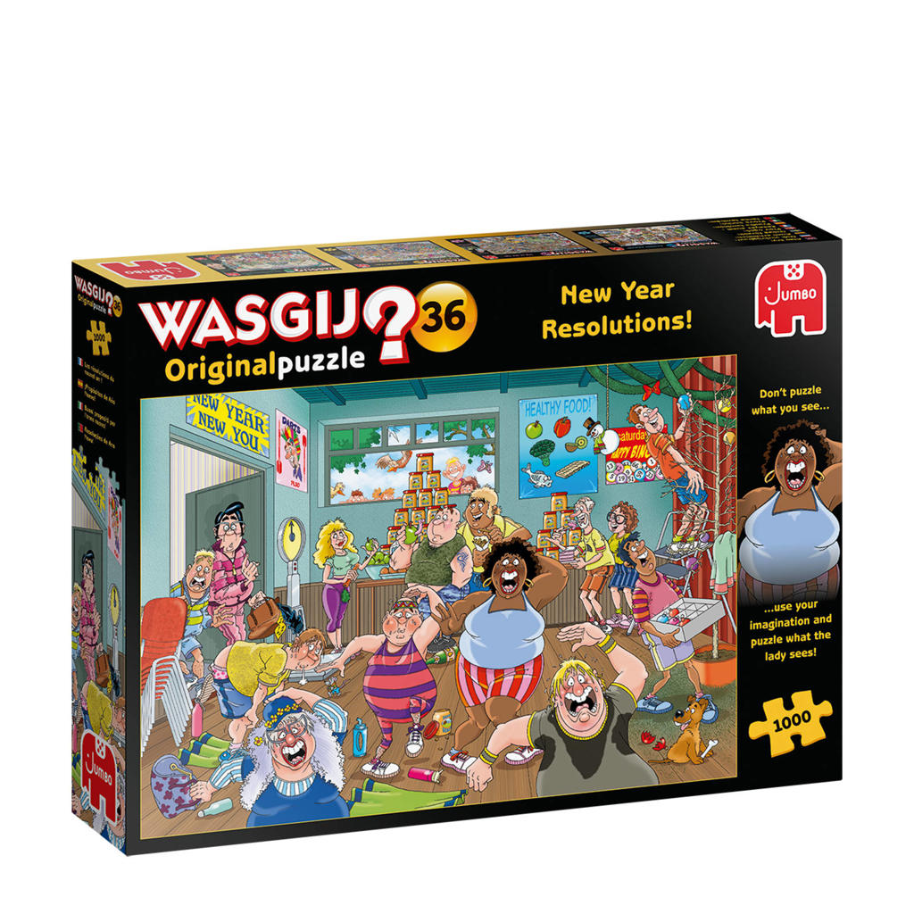 Wasgij Original 36 Goede Voornemens!  legpuzzel 1000 stukjes
